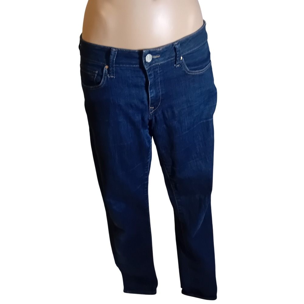 Mavi Jeans Alexa Mid Rise‎ Skinny Dark Wash Denim Pants Casual Everyday Size 6
